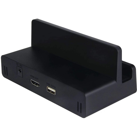 Rocketfish™ - RF-NSDKHU TV Dock Kit for Nintendo Switch - Black - Picture 3 of 9